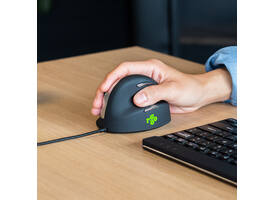 Muis R-Go Ergonomisch HE Break Draad Rechts M