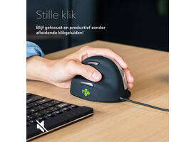 Muis R-Go Ergonomisch HE Break Draad Links M