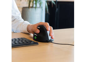 Muis R-Go Ergonomisch HE Break Draad Links M
