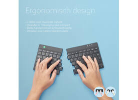 Toetsenbord R-Go Ergonomisch Split Break AZERTY