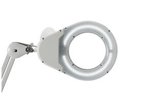 Loeplamp MAUL Viso LED tafelklem wit