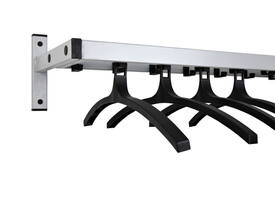 Kapstok wand VepaBins Safe met 19 haken