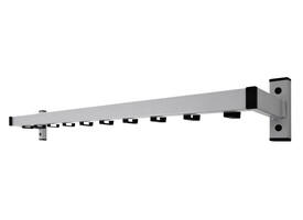 Kapstok wand VepaBins Safe met 10 haken