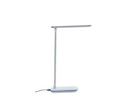 Bureaulamp MAUL Jazzy LED voet dimbaar + usbpoort wit