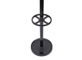 Kapstok MAUL Grando staand 175cm 16 haken zwart RAL9004