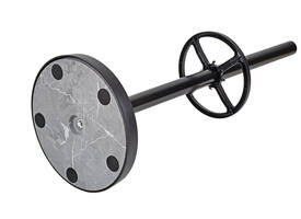 Kapstok MAUL Grando staand 175cm 16 haken zwart RAL9004