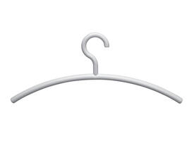 Kledinghanger MAUL acryl 460X190mm wit 5 stuks