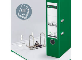 Ordner Leitz 1010 180° 80mm PP A4 groen