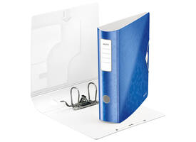 Ordner Leitz WOW active 180° 80mm PP A4 blauw