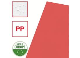 Insteekmap L-model Esselte standaard A4 0.11mm PP rood 100 stuks