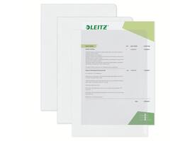 Insteekmap L-model Leitz Premium 0.13mm PP A4 transparant 100 stuks