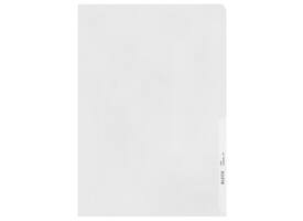 Insteekmap L-model Leitz Premium copy safe 0.17mm PP A4 transparant 100 stuks