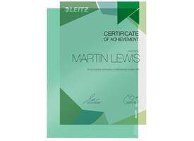 Insteekmap L-model Leitz Premium copy safe 0.15mm PVC A4 groen 100 stuks