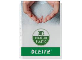 Showtas Leitz Premium links open 0.13mm PP A4 transparant 100 stuks