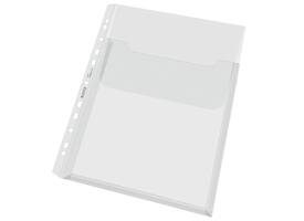 Harmonica showtas Leitz Premium met bovenklep copy safe PP A4  glashelder 5 stuks