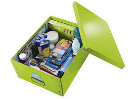 Opbergdoos Leitz Click & Store WOW groot 369x200x482mm groen