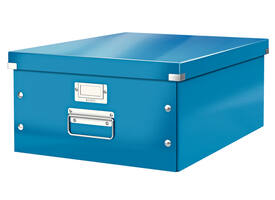 Opbergdoos Leitz Click & Store WOW groot 369x200x482mm blauw
