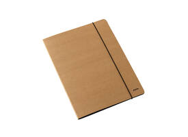 Sorteermap Kraft Line A4 6 tabbladen bruin