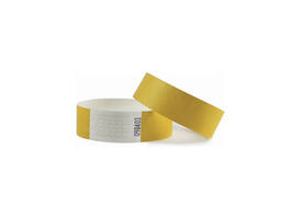 Polsband Combicraft Tyvek geel 100 stuks