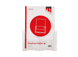 Folderhouder Quantore A4 transparant