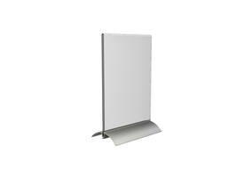 Kaarthouder Europel T-standaard A5 staand acryl / aluminium