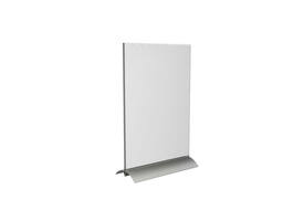 Kaarthouder Europel T-standaard A4 staand acryl / aluminium