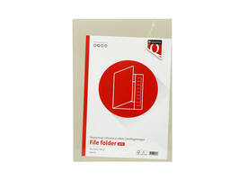Dossiermap Quantore folio 250gr grijs
