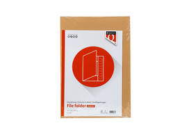 Dossiermap Quantore folio 250gr chamois