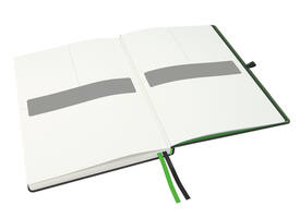 Notitieboek Leitz Complete A4 lijn 160 pagina's 100gr zwart