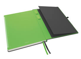 Notitieboek Leitz Complete A4 lijn 160 pagina's 100gr zwart