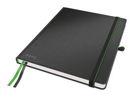 Notitieboek Leitz Complete 187x242mm lijn 160 pagina's 100gr zwart