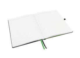 Notitieboek Leitz Complete 187x242mm lijn 160 pagina's 100gr zwart