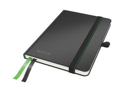 Notitieboek Leitz Complete A6 lijn 160 pagina's 100gr zwart