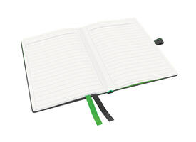 Notitieboek Leitz Complete A6 lijn 160 pagina's 100gr zwart