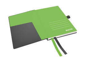 Notitieboek Leitz Complete A6 lijn 160 pagina's 100gr zwart