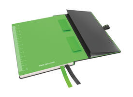 Notitieboek Leitz Complete A6 lijn 160 pagina's 100gr zwart