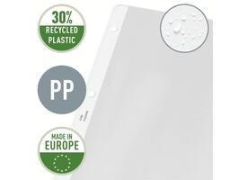 Showtas Leitz Premium met uitsnede copy safe 0.13mm PP A4 transparant 100 stuks