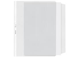 Showtas Leitz Premium met klep copy safe 0.13mm PP A4 transparant 50 stuks