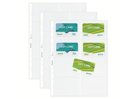 Showtas Leitz Premium voor visitekaartjes copy safe PP A4 glashelder 10 stuks
