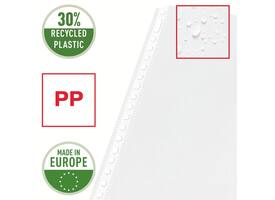Showtas Esselte 0.08mm 21-gaats A4 mat 100 stuks