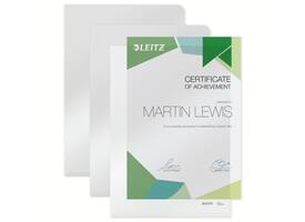 Insteekmap L-model Leitz Premium copy safe 0.15mm PVC A4 transparant 100 stuks