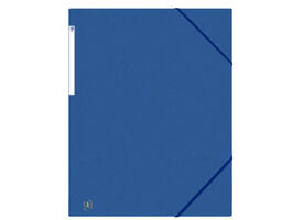 Elastomap Oxford Top File+ A3 3 kleppen 390gr blauw