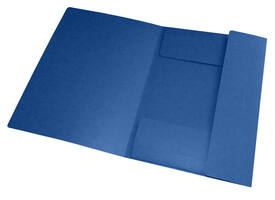 Elastomap Oxford Top File+ A3 3 kleppen 390gr blauw