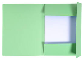 Dossiermap Exacompta Forever A4 3 kleppen 280gr groen