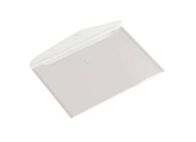 Enveloptas Europel A5 250x180mm dwars transparant wit