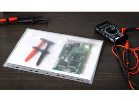 Enveloptas Europel A4 240x310mm 11-gaats PP transparant wit