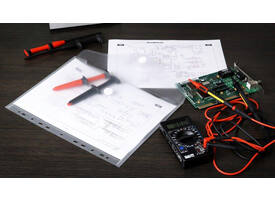 Enveloptas Europel A4 240x310mm 11-gaats PP transparant wit