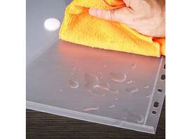 Enveloptas Europel A4 240x310mm 11-gaats PP transparant wit