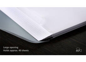 Enveloptas Europel A4 240x310mm 11-gaats PP transparant wit
