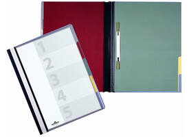 Organisatiemap Durable Divisoflex A4 blauw